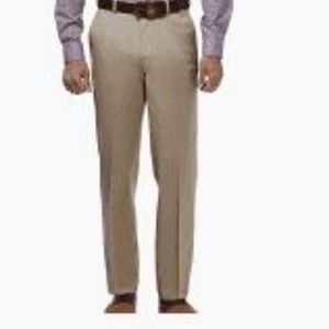 HAGGAR Khaki New No Iron Stretch Chino Kha…